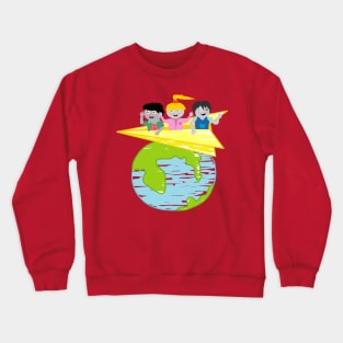 zoom for kids Crewneck Sweatshirt